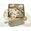 RKDL650 RK X'ring Drive Chain Set Suzuki DL-650 V-Strom '04-'06